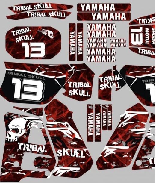 Tribal Kit Deco Yamaha Dt Dtr Dtx