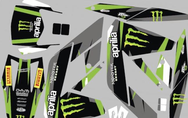Kit DÉco Aprilia Sx 125 Monster