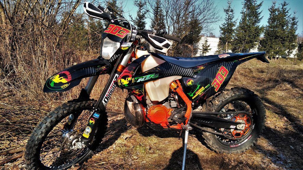 Kit DÉco Ktm Exc 2017 2019 Black