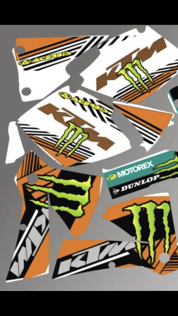 Kit DÉco Ktm Sx Series 2001 2002