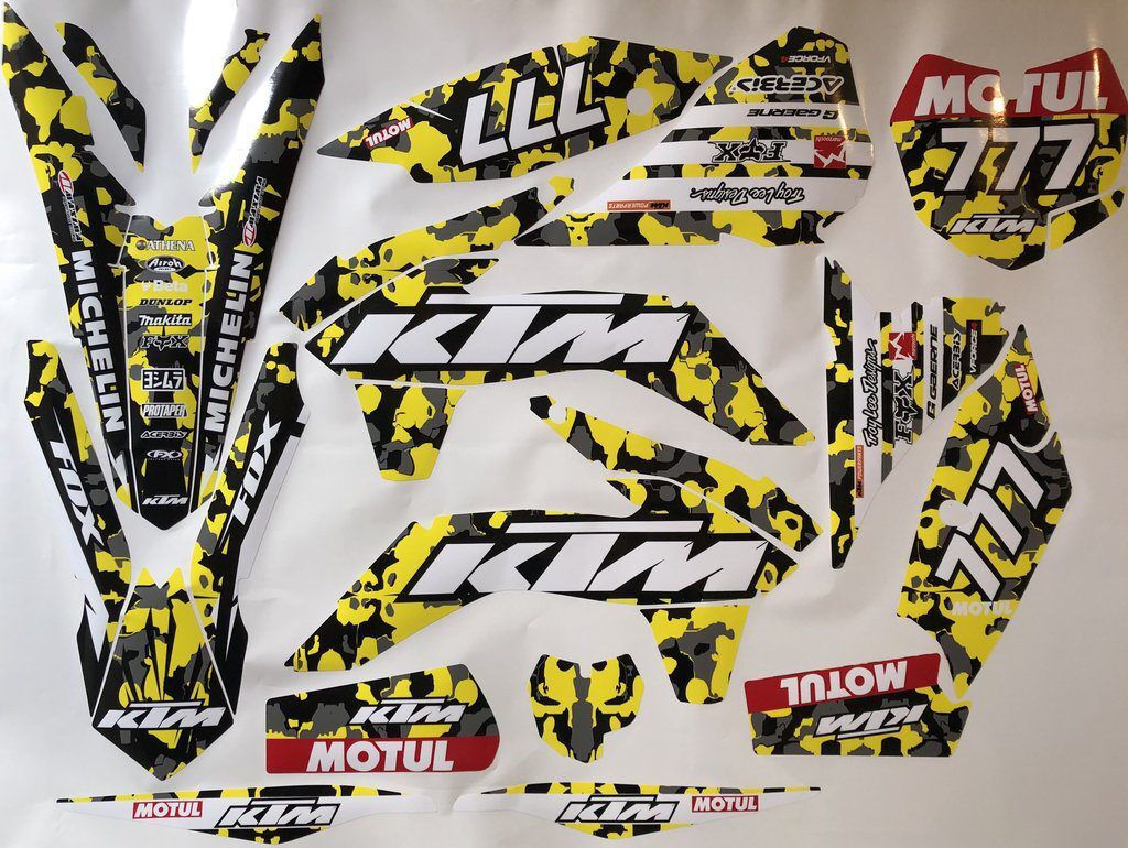 Kit DÉco Ktm Sx Sxf 2013 2015 Camo