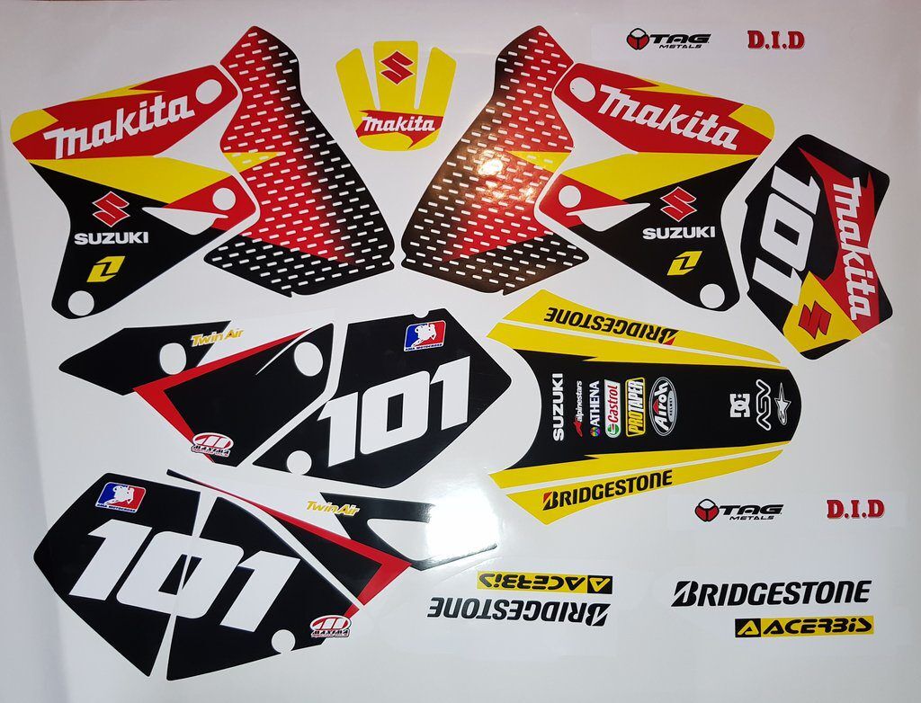 Kit DÉco Suzuki Drz 400 Makita