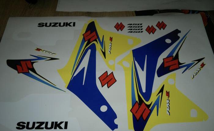 Kit DÉco Suzuki Rmz 450 2008 2012 Origine