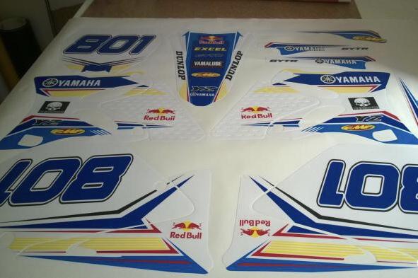 Kit DÉco Yamaha Yz 125 250 2002 2012 801