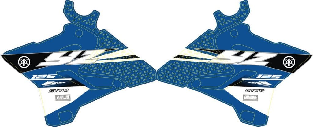 Kit DÉco Yamaha Yz 125 250 2015 2016 Origine 2