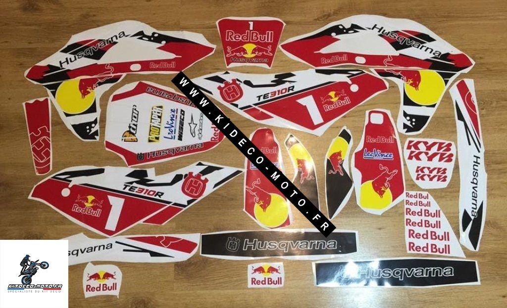 Kit DÉco Husqvarna Sms : Wr : Cr : Te : 450 510 Sm 2006 2013 Rb 2