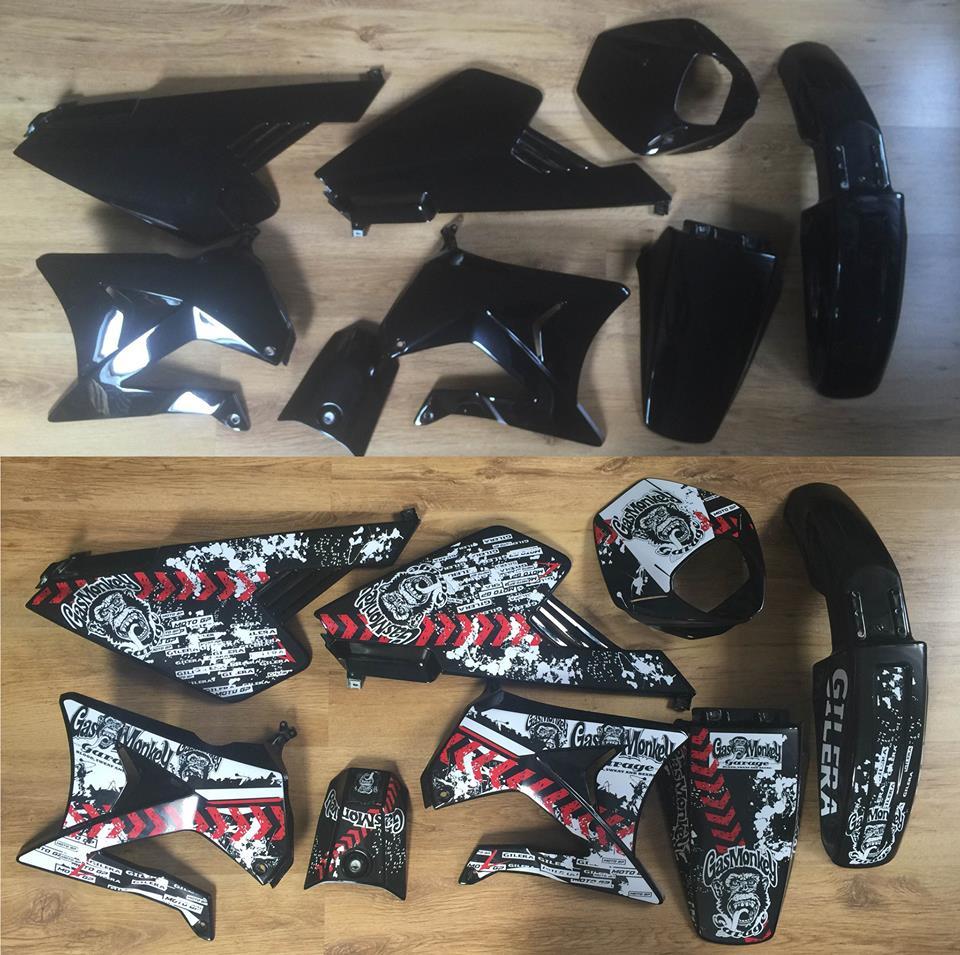 Kit Déco Gilera Smt 50cc Black