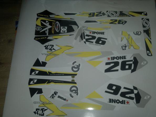 Kit Déco Gilera Smt 50cc Jaune