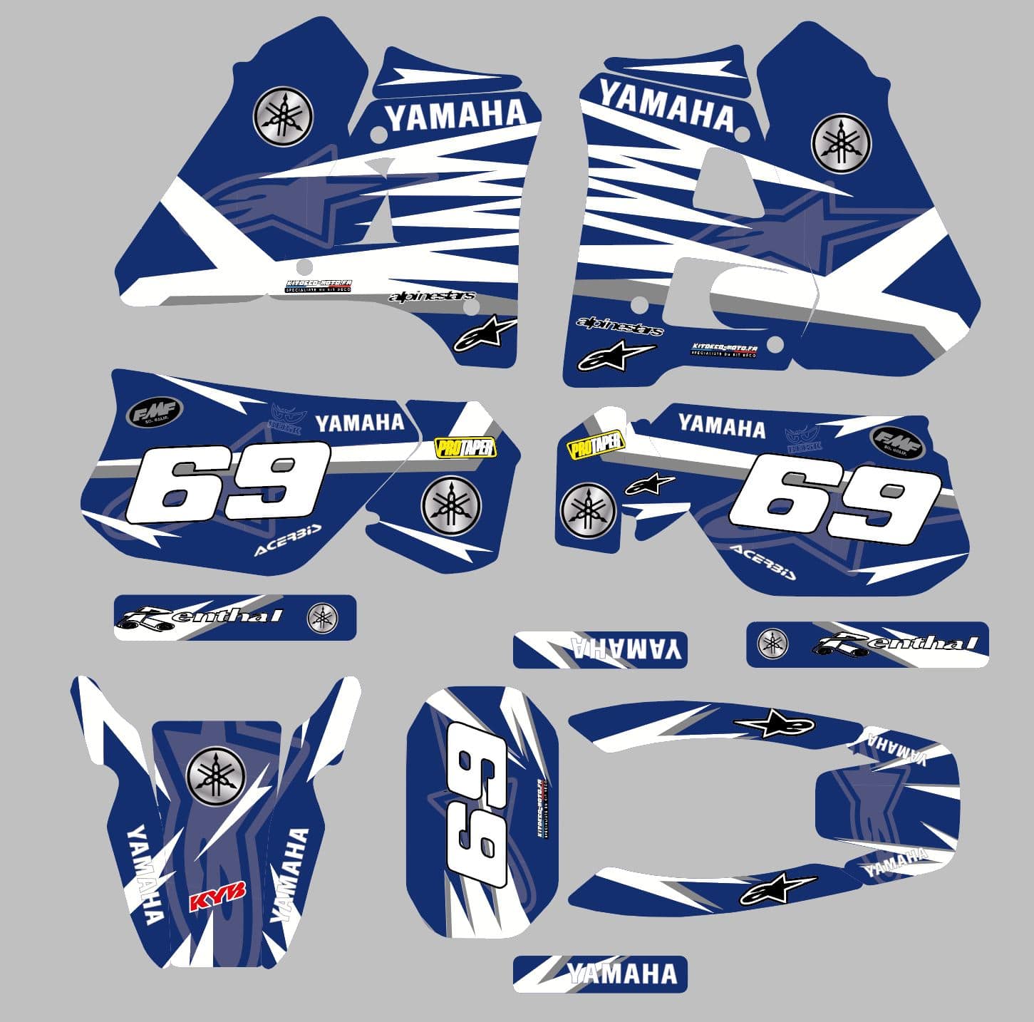 125 Dtr Avant 2003 Alpinstar Blu Wht