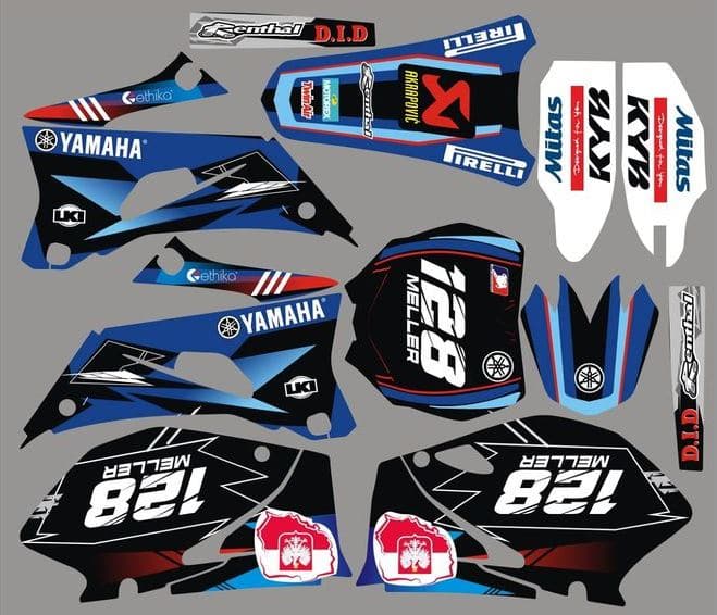 Kit Deco Yamaha Yzf Meller