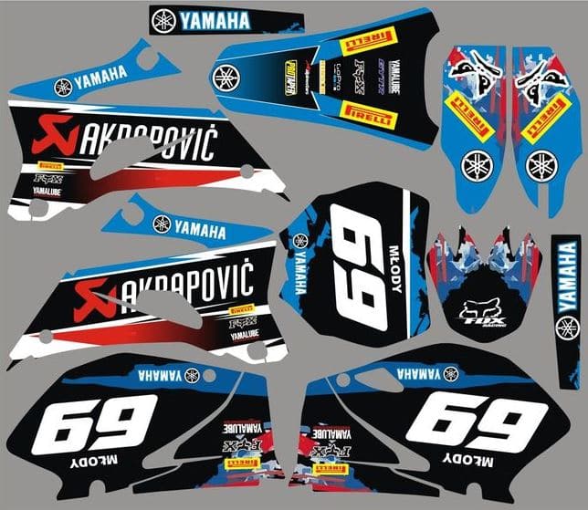 Kit Deco Yamaha Yzf Mlody2