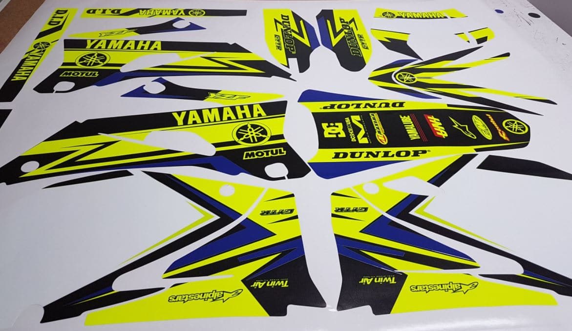 Kit Deco Yzf Fluo