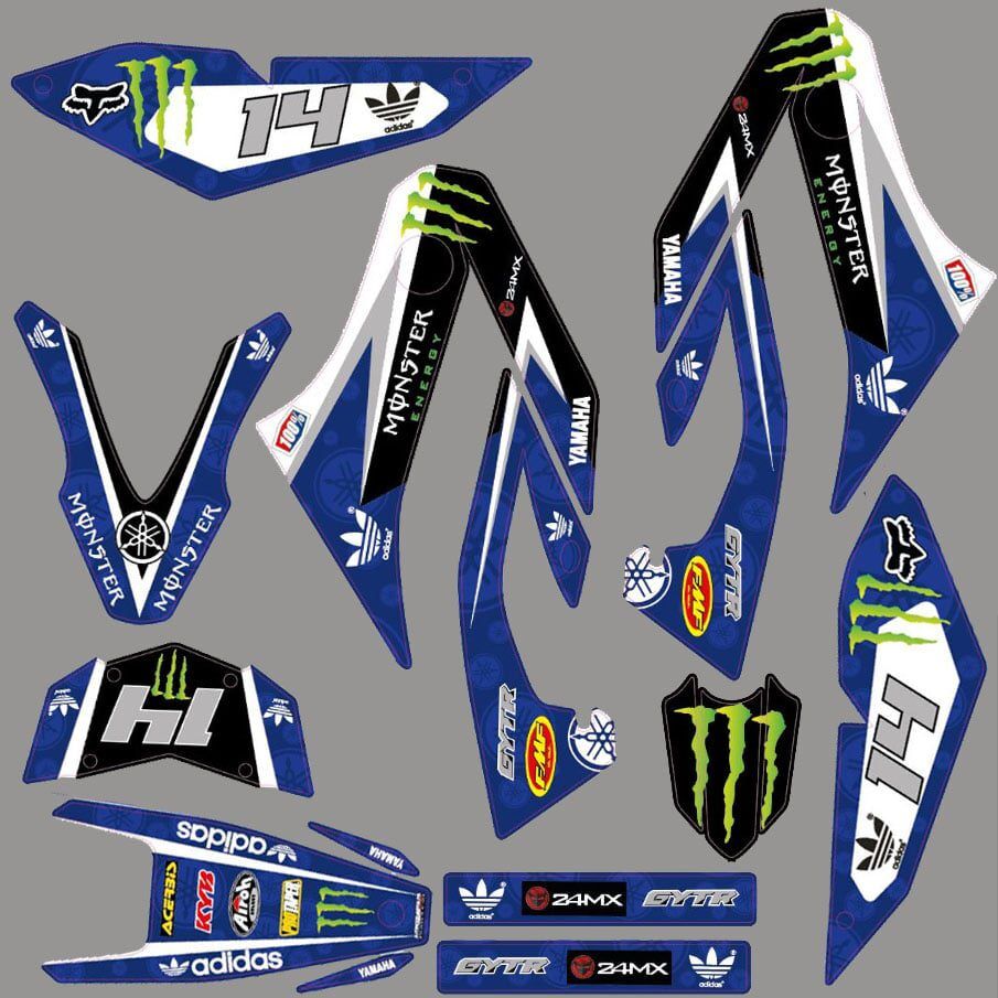Kit Deco Yamaha 125 Wrx Monster
