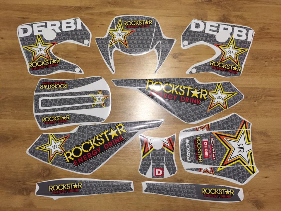 Kit Deco Derbi 2003 2004 Grey