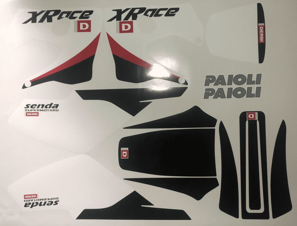 Kit Deco Derbi 2003 2004 White