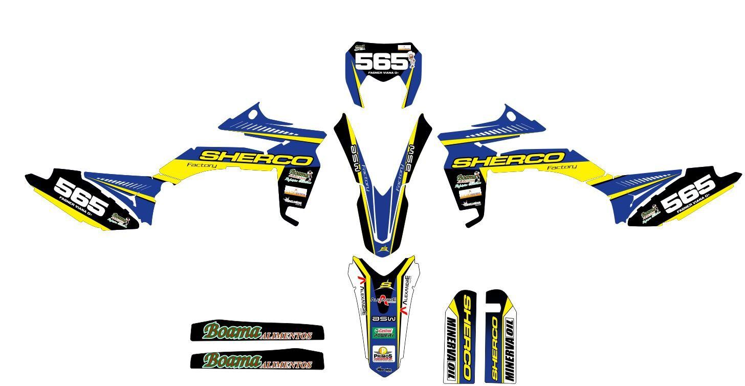 kit deco sherco tmp