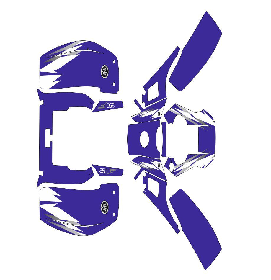 kit déco yamaha 350 warrior origine