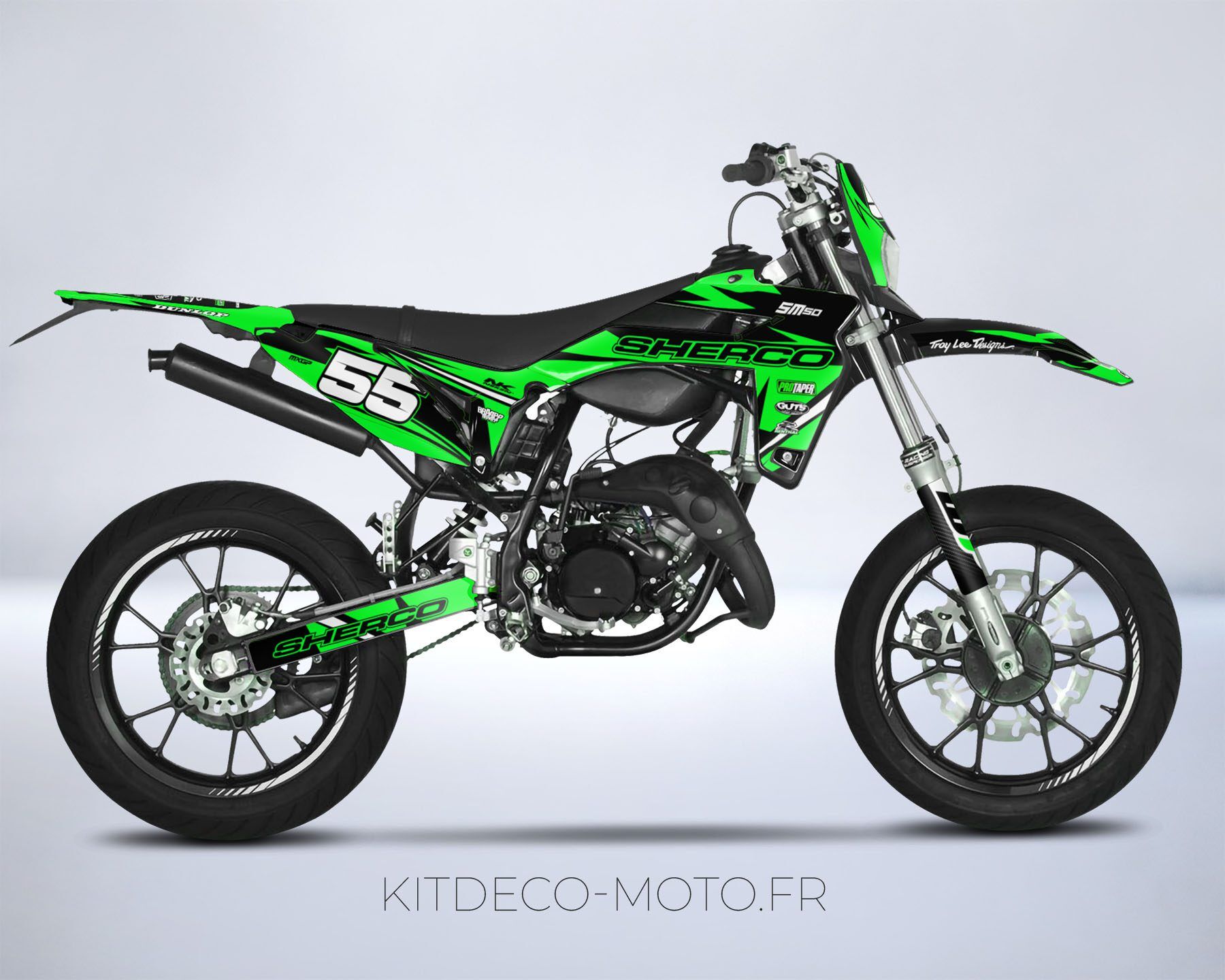 kit deco sherco 50 craft vert