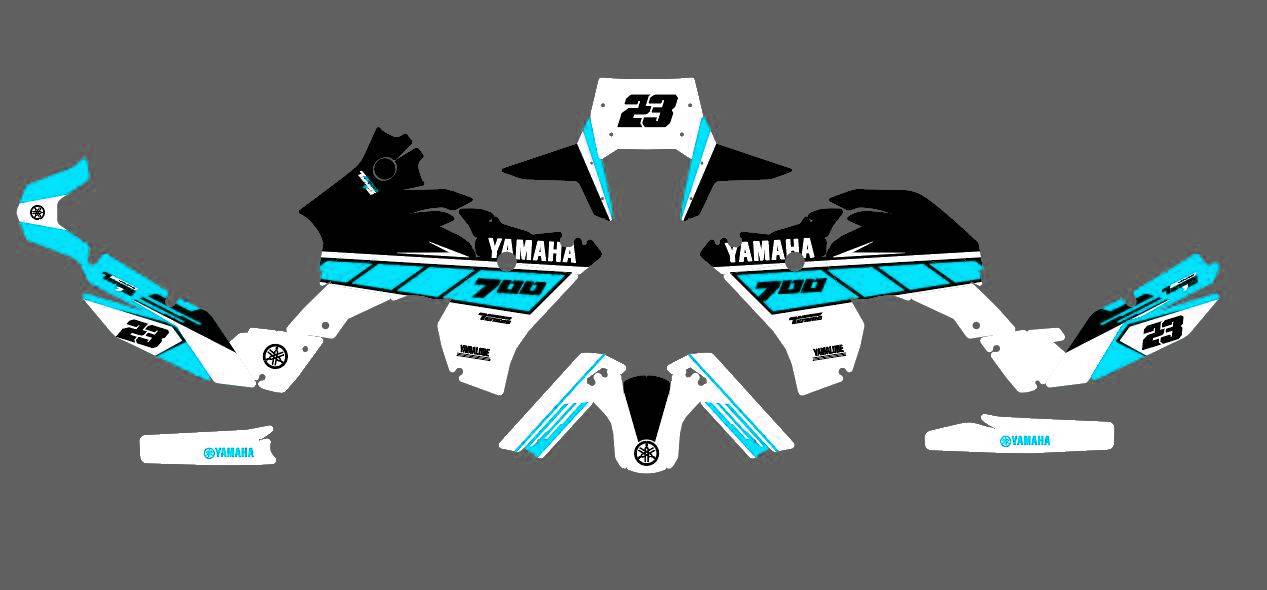 kit deco yamaha 700 tenere anniversaire 2 cyan