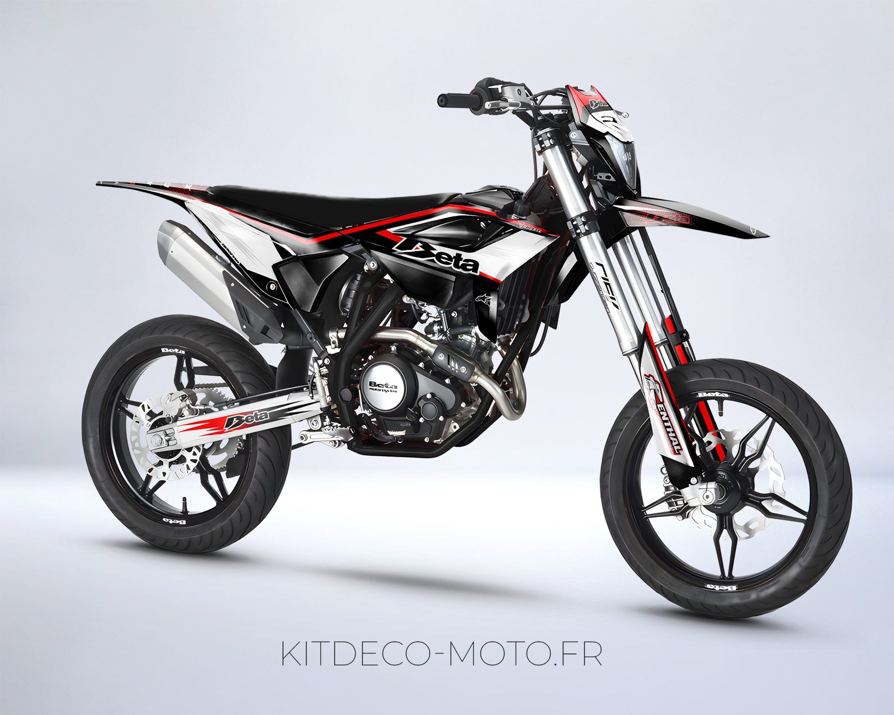 kit déco beta 50 (2021 2022) – racing rouge
