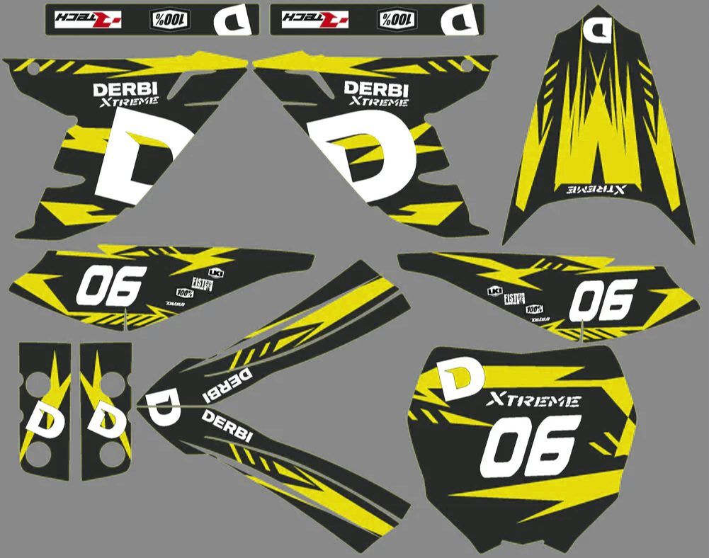 kit déco derbi 50 drd evo