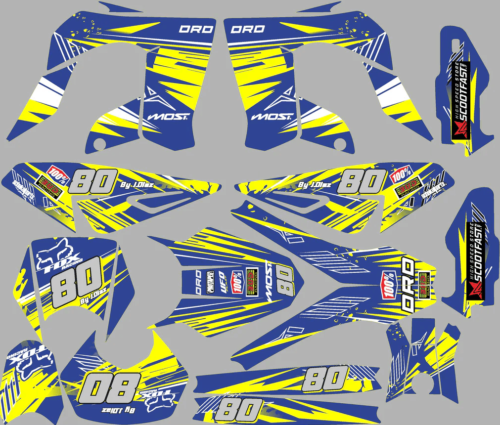 kit déco derbi 50 drd pro