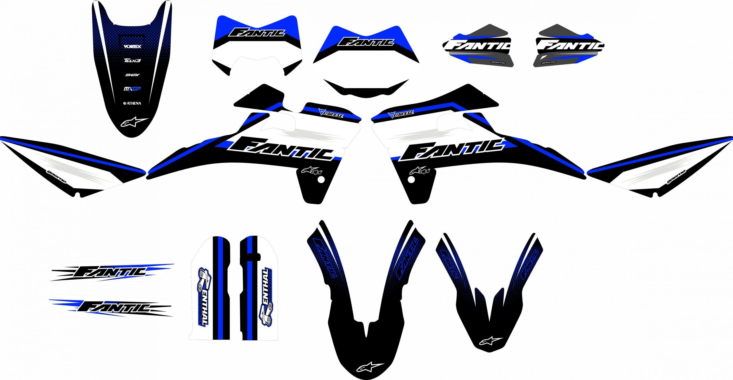 kit déco fantic xm 50 – factory rouge (copie)