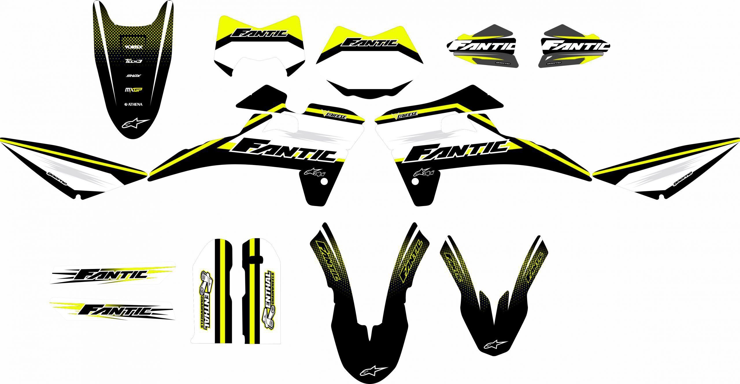 kit déco fantic xm 50 – factory rouge (copie)