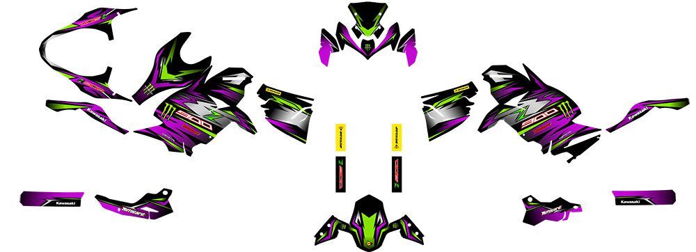 kit déco kawasaki z900 joker