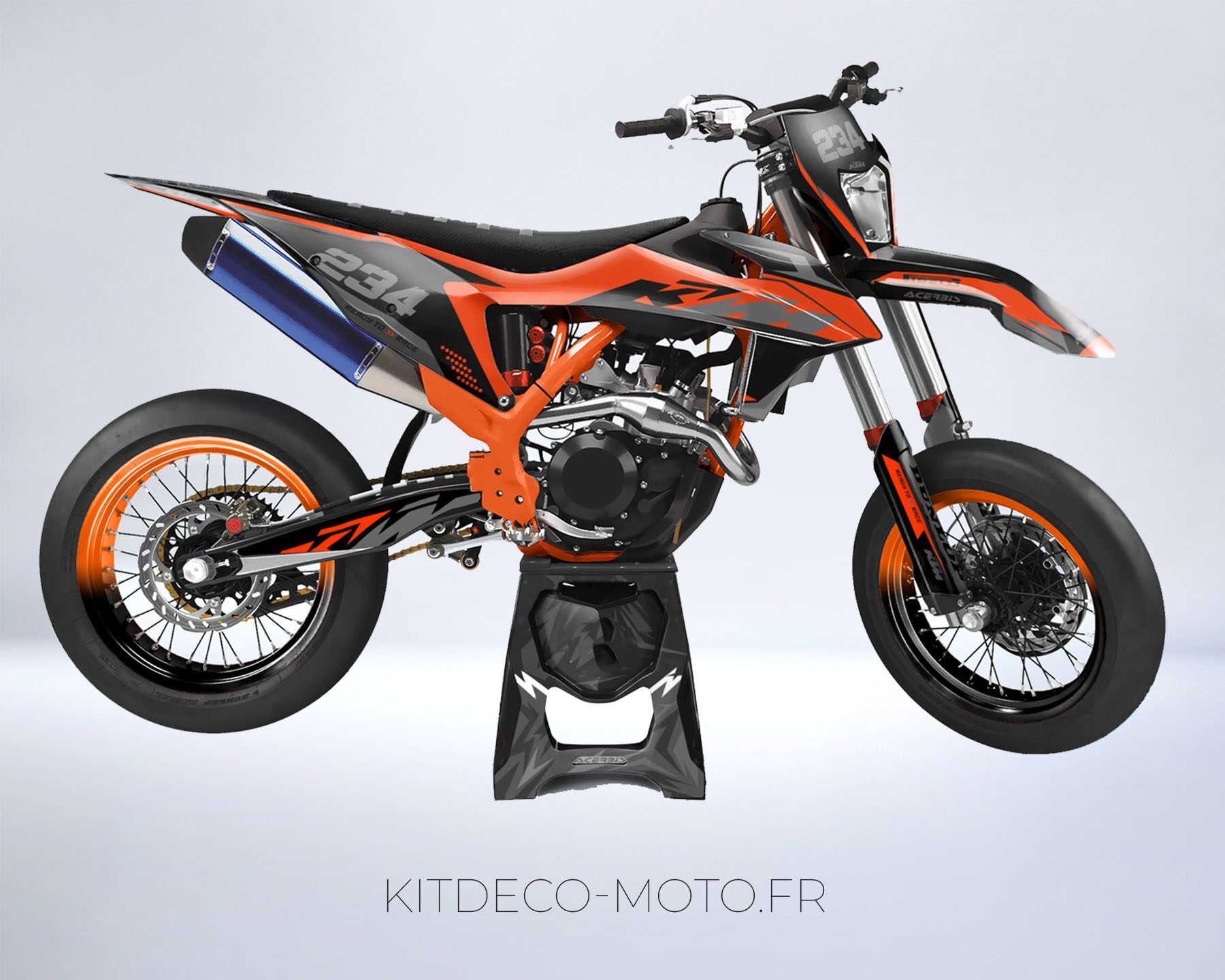 kit déco ktm exc / exc f (2020 2022) type origine