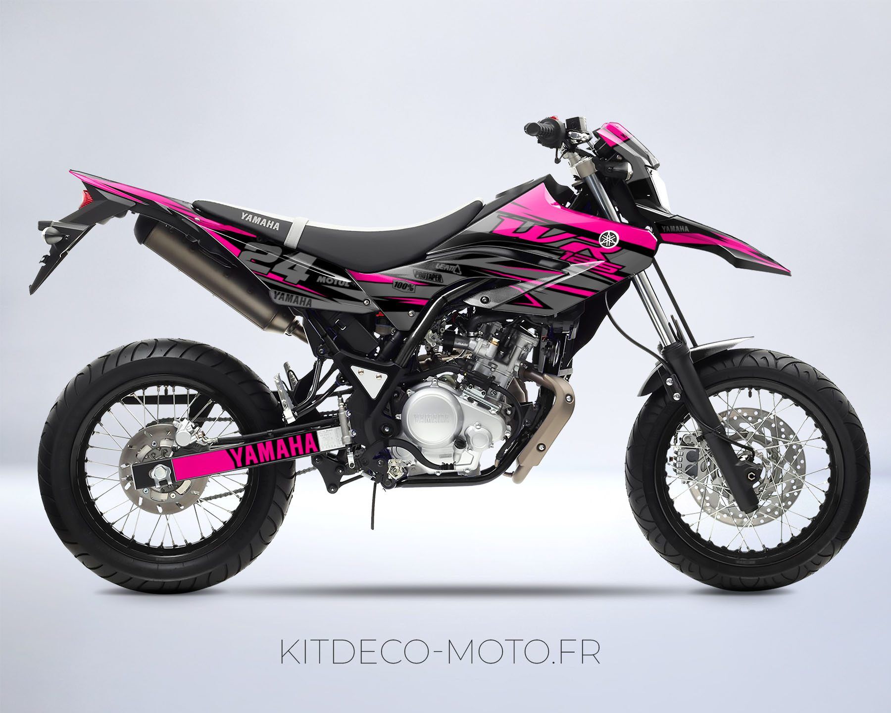 kit déco yamaha wr 125 gotam rose