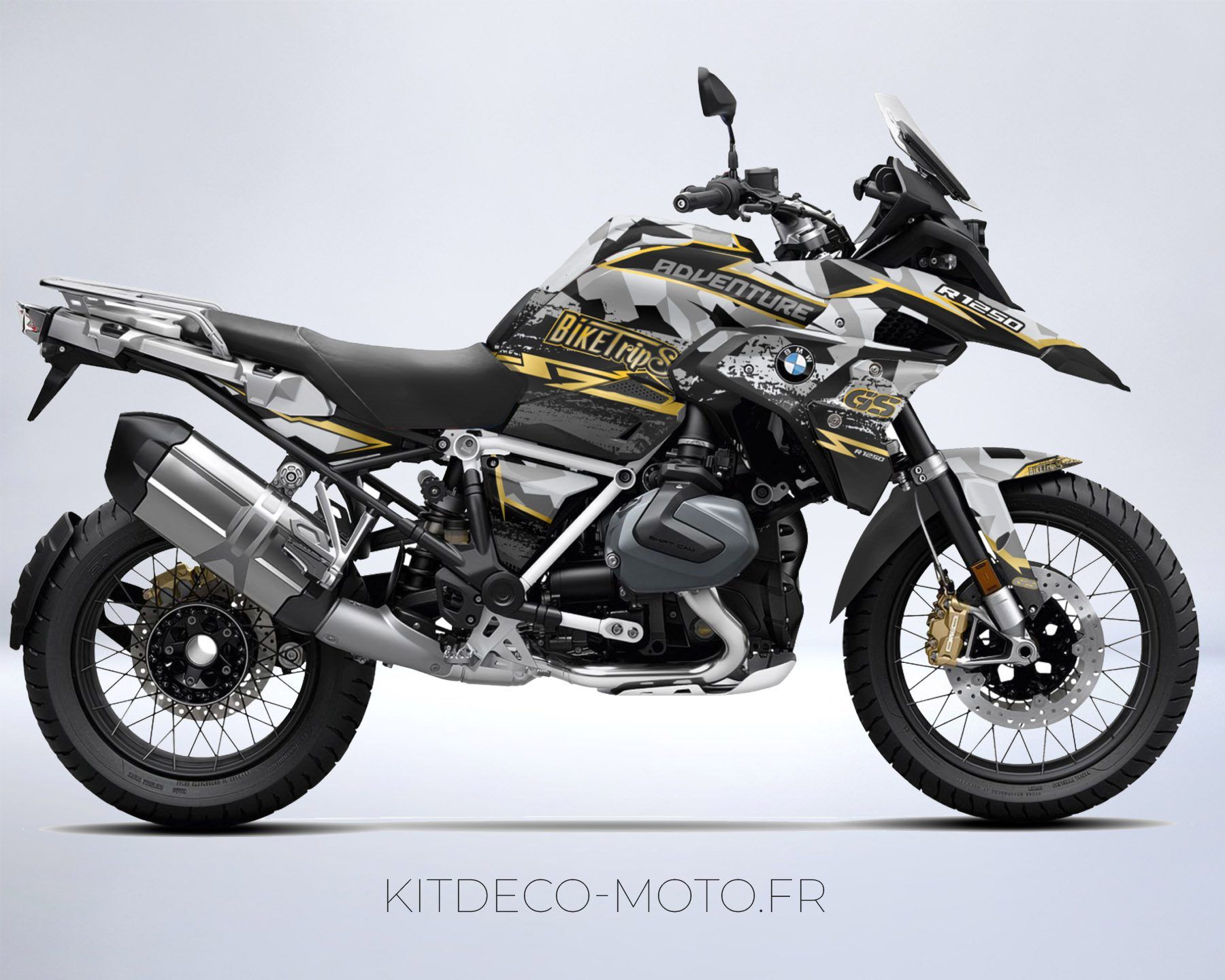 kit déco bmw r1250 gs camouflage militaire