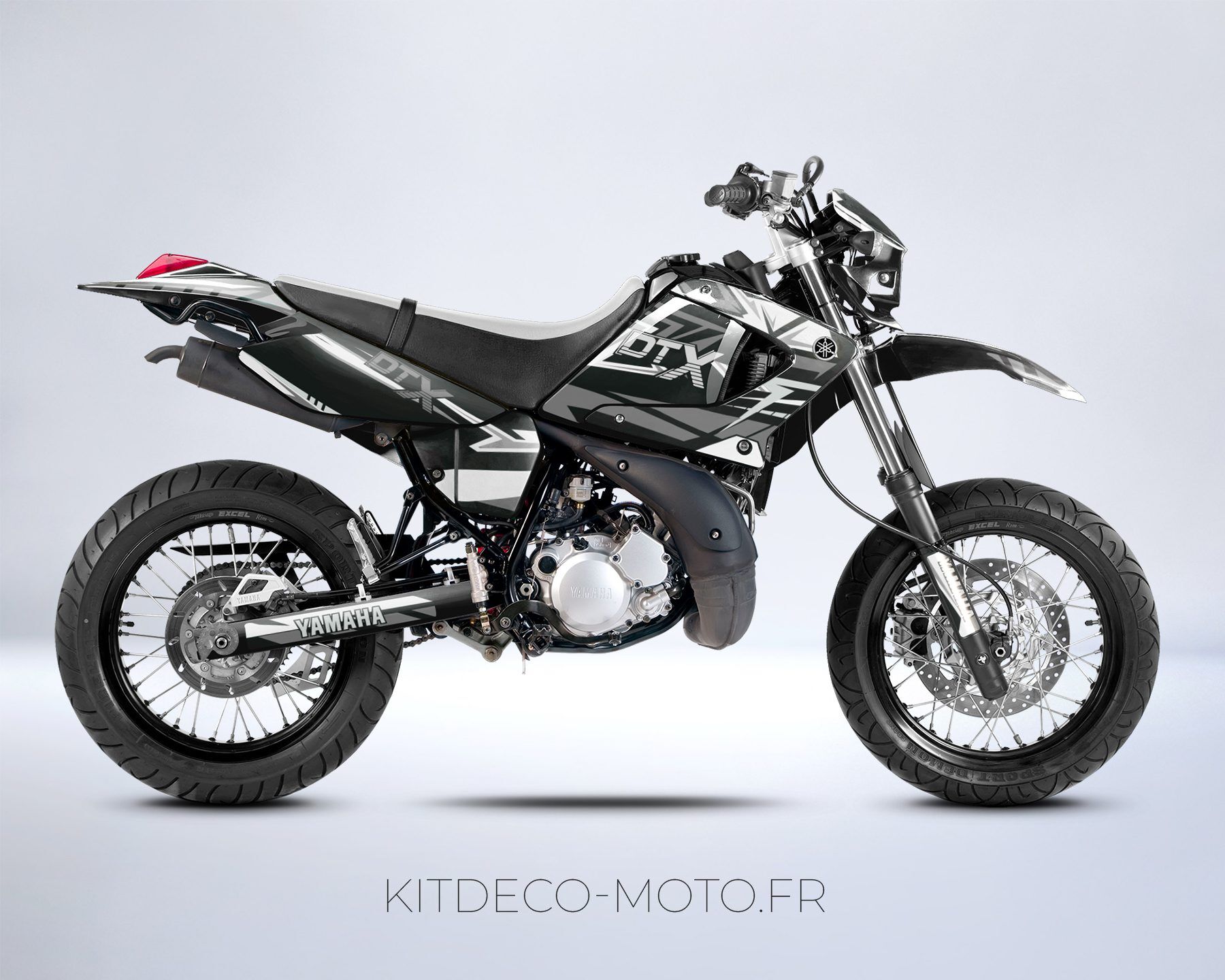 kit déco yamaha dt 125 aircross blanc