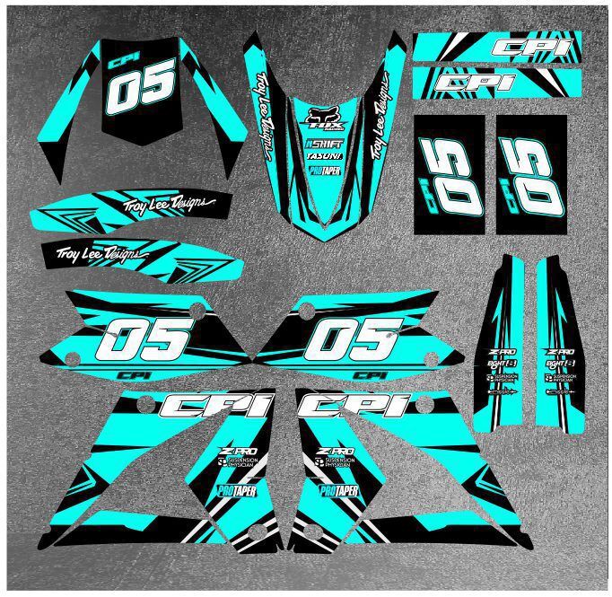 kit déco cpi 50 – craft cyan