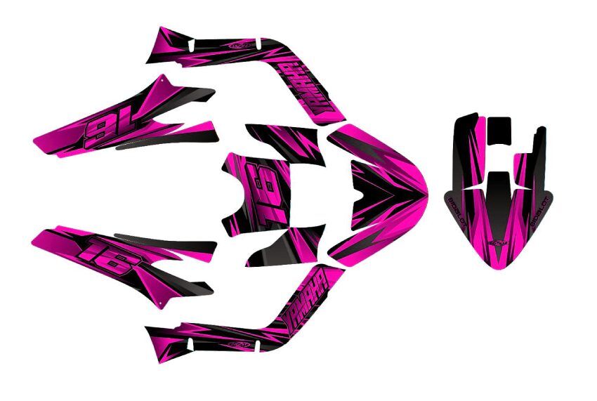 kit déco mbk booster (2004 2018) airon rose