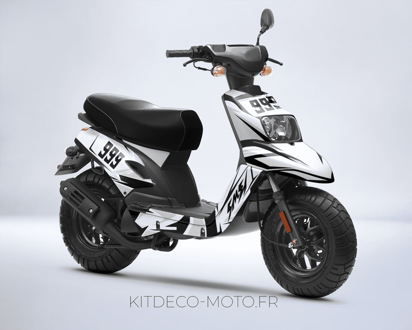 kit déco mbk booster (2004 2018) sublime noir