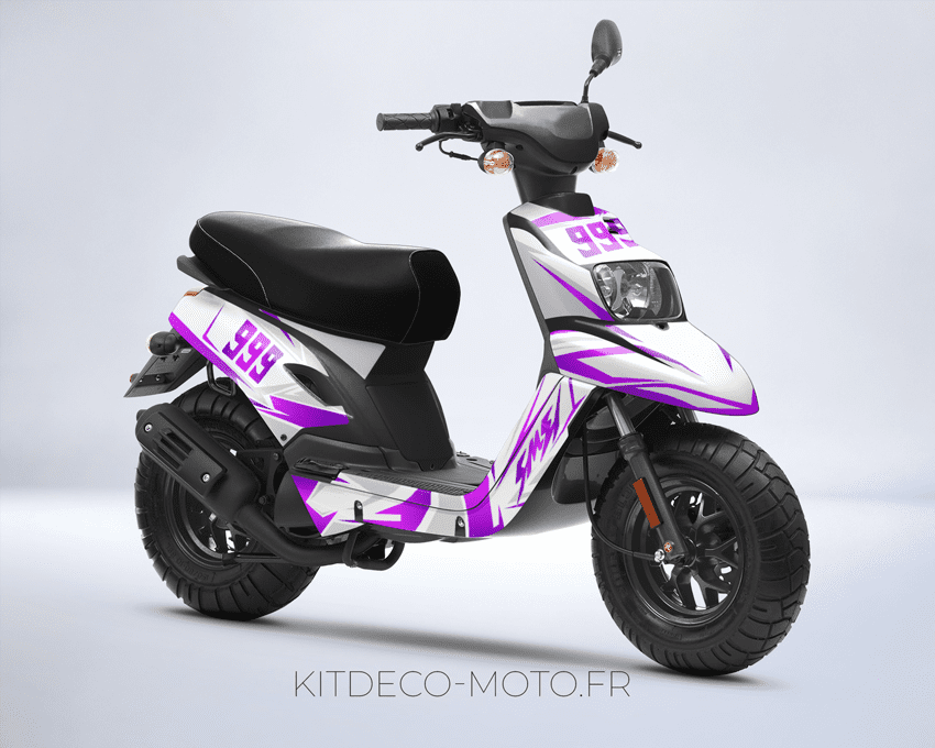 kit déco mbk booster (2004 2018) sublime rose