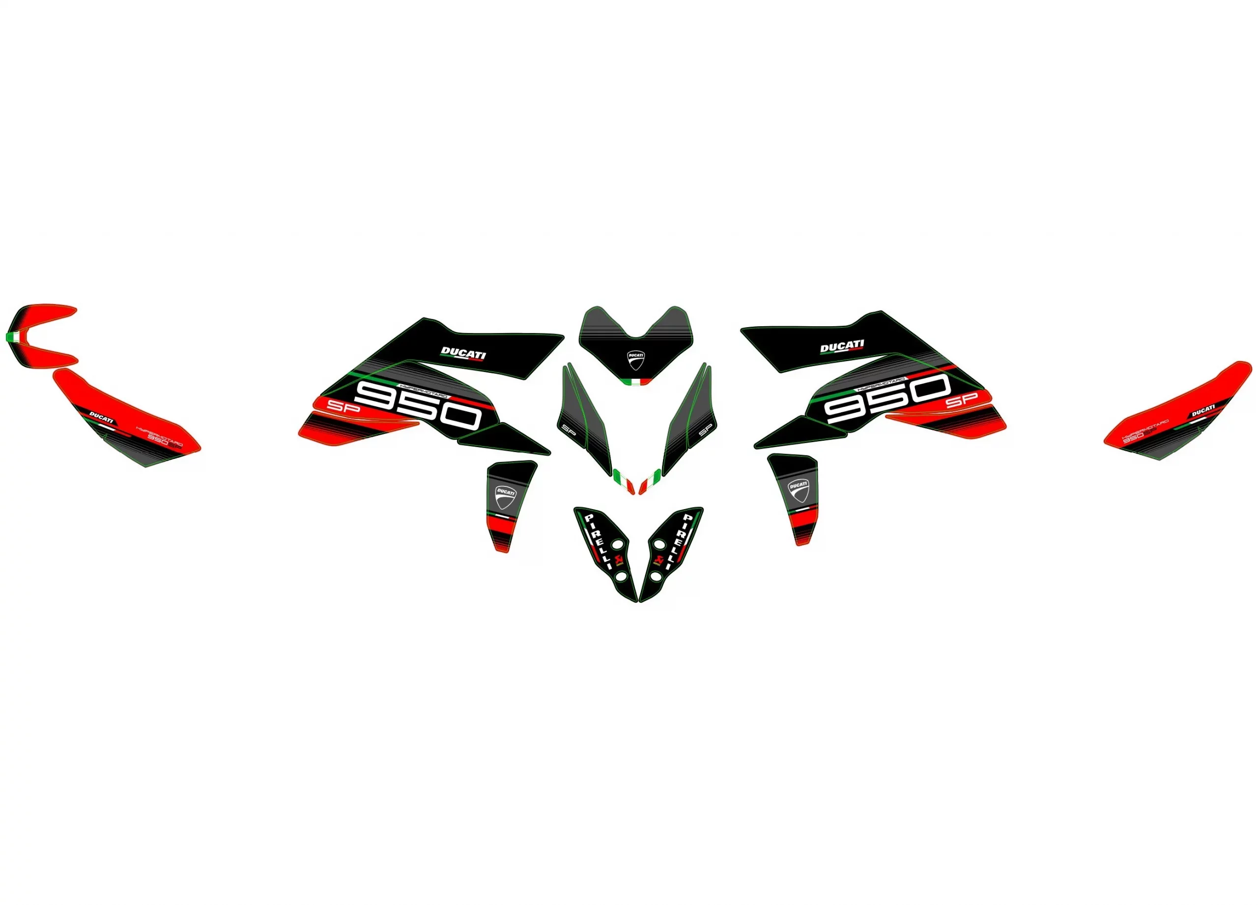kit déco ducati hypermotard 950 origine