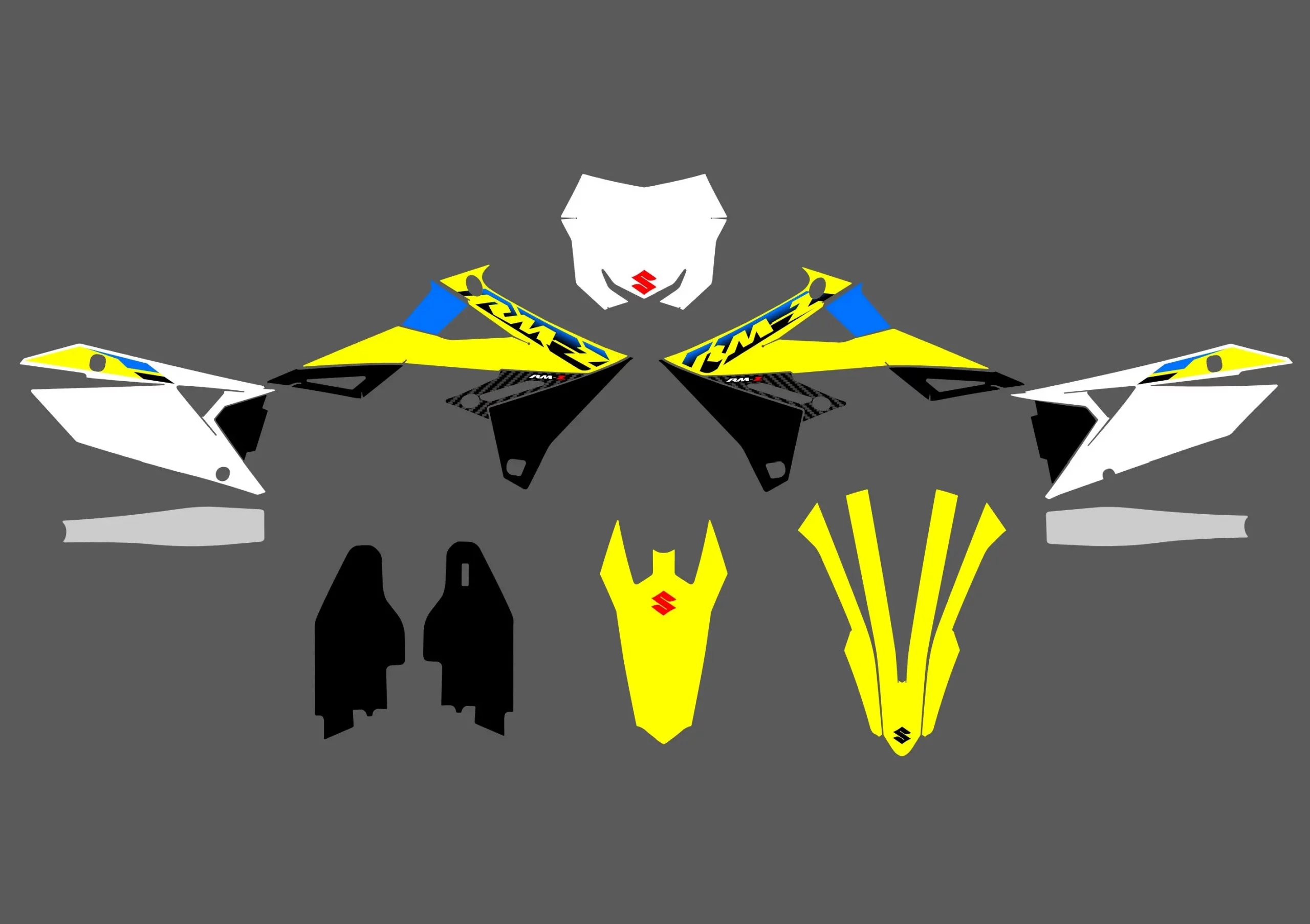 kit déco suzuki 250 rmz (2019 2024) origine #2