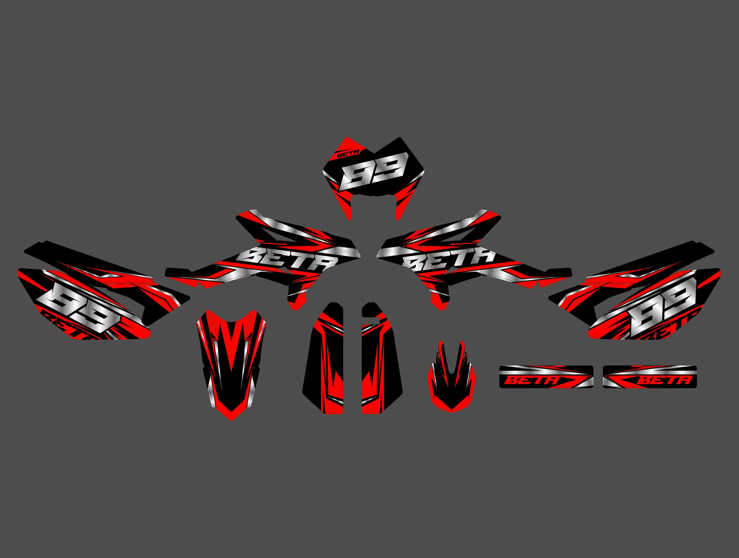 kit déco beta 50 – solt rouge – 2011 2020