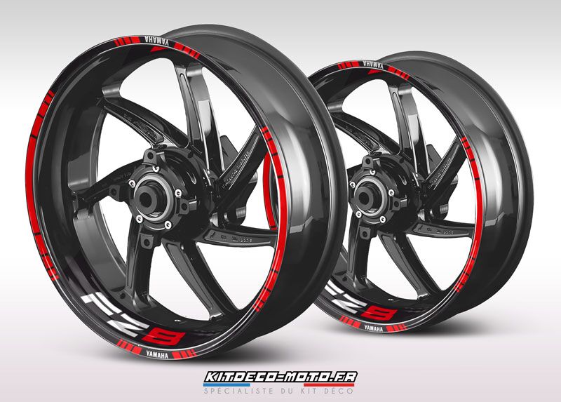 stickers de jante moto yamaha fz8
