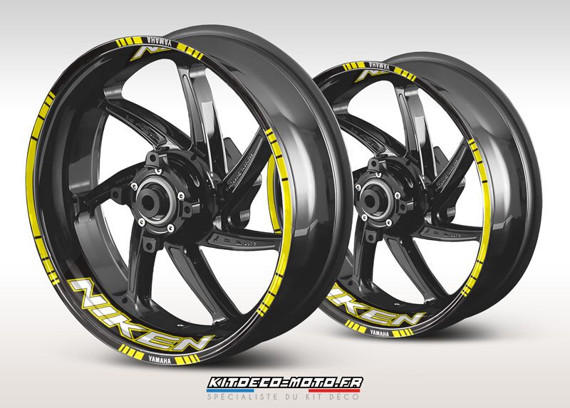 stickers de jante moto yamaha niken