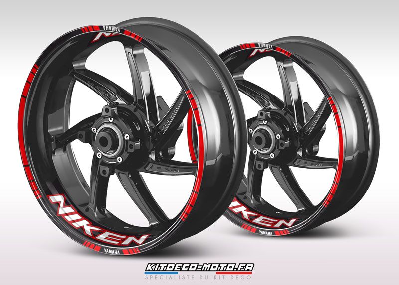 stickers de jante moto yamaha niken