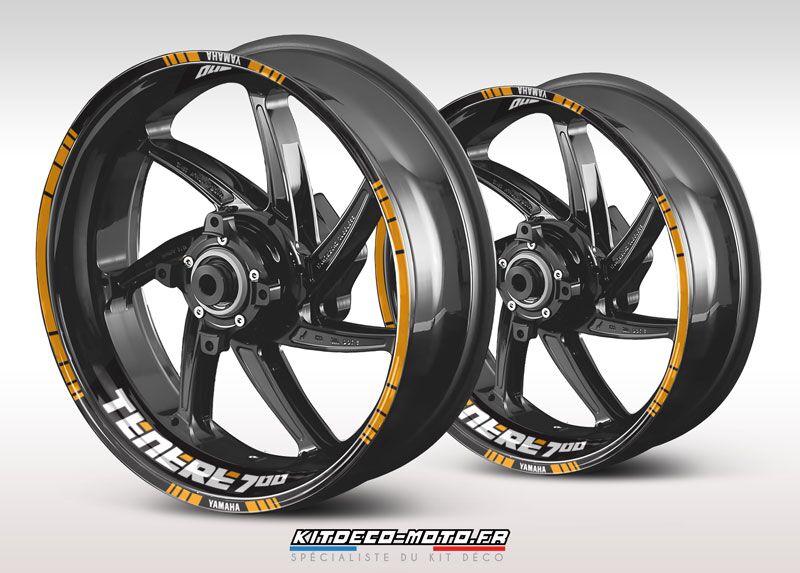 stickers de jante moto yamaha tenere 700