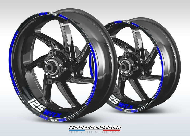 stickers de jante moto yamaha 125 wrx