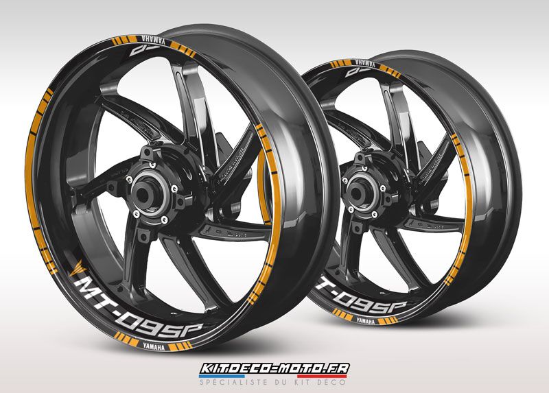 stickers de jante moto yamaha mt 09 sp