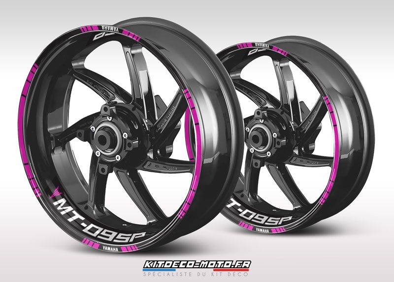 stickers de jante moto yamaha mt 09 sp