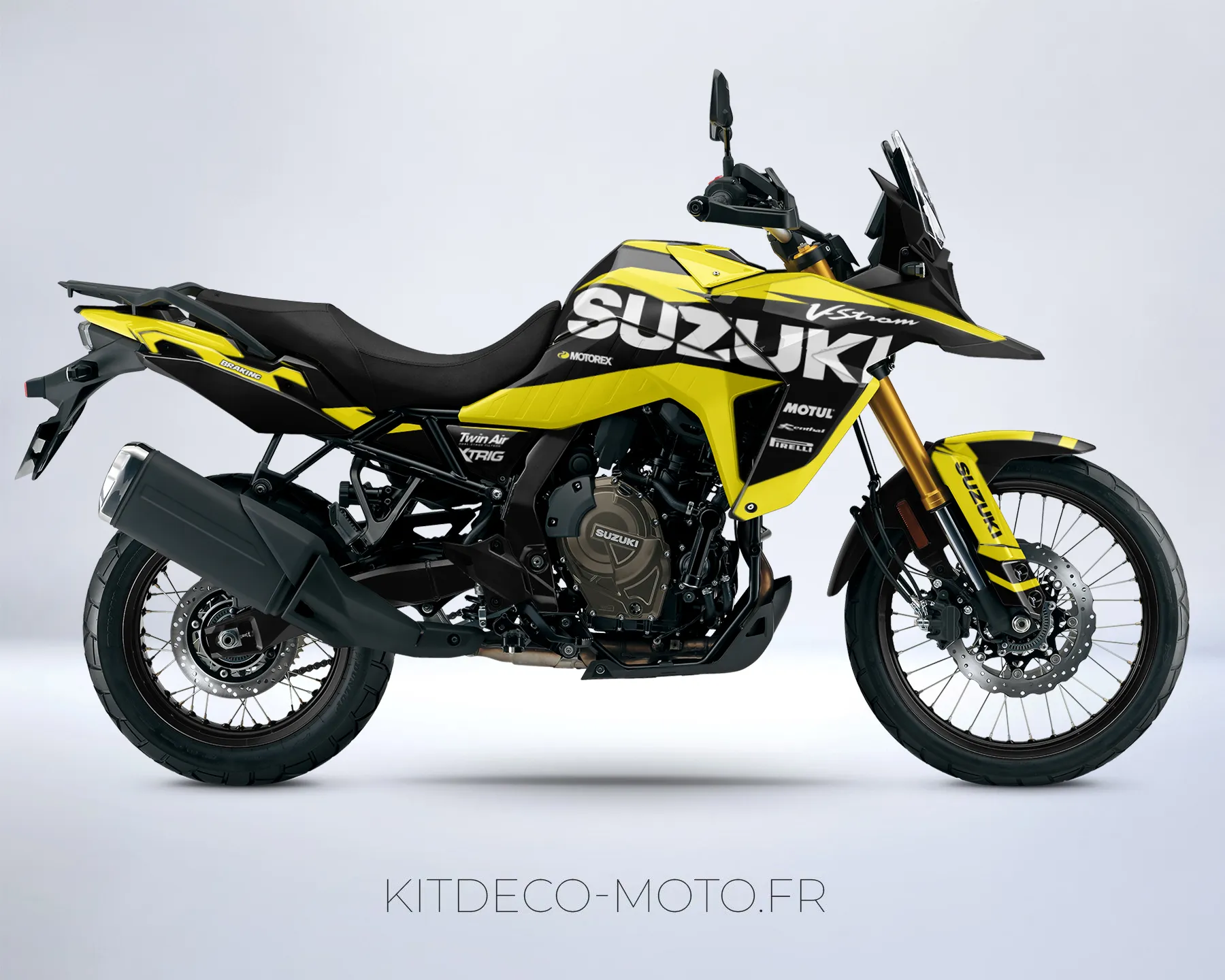 kit déco suzuki v strom 800 de – factory