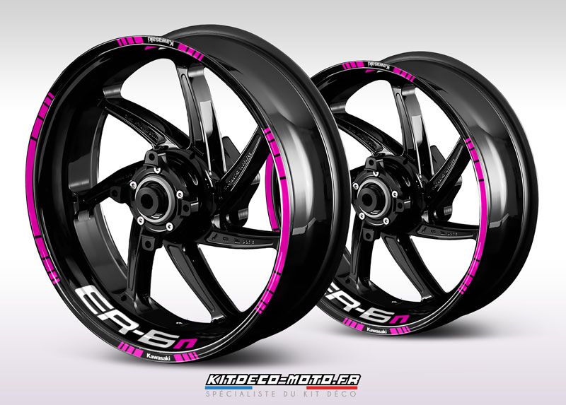 stickers de jante moto kawasaki er 6n