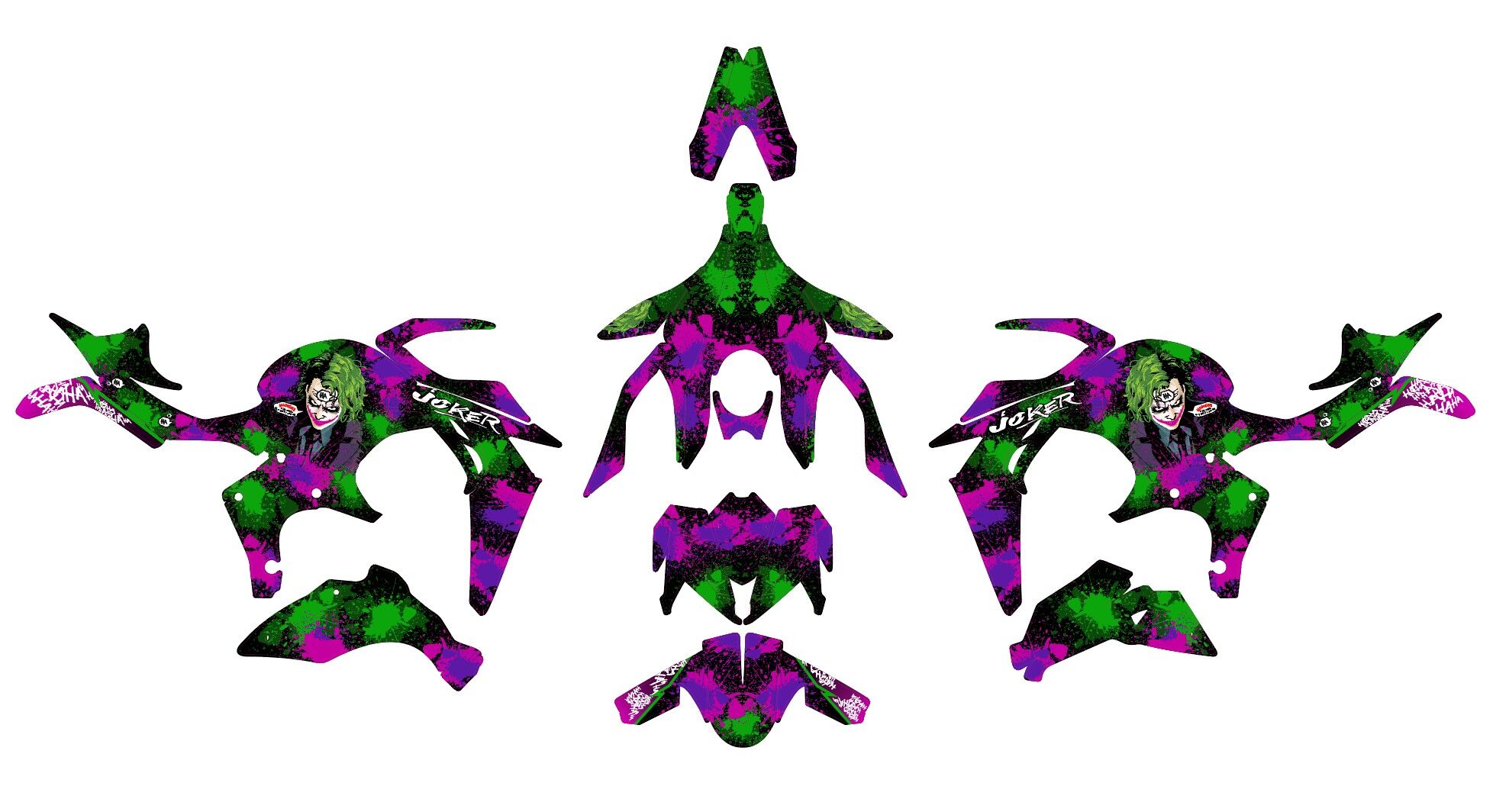 kit déco kawasaki z1000 joker